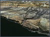 Chile coast  satellite image