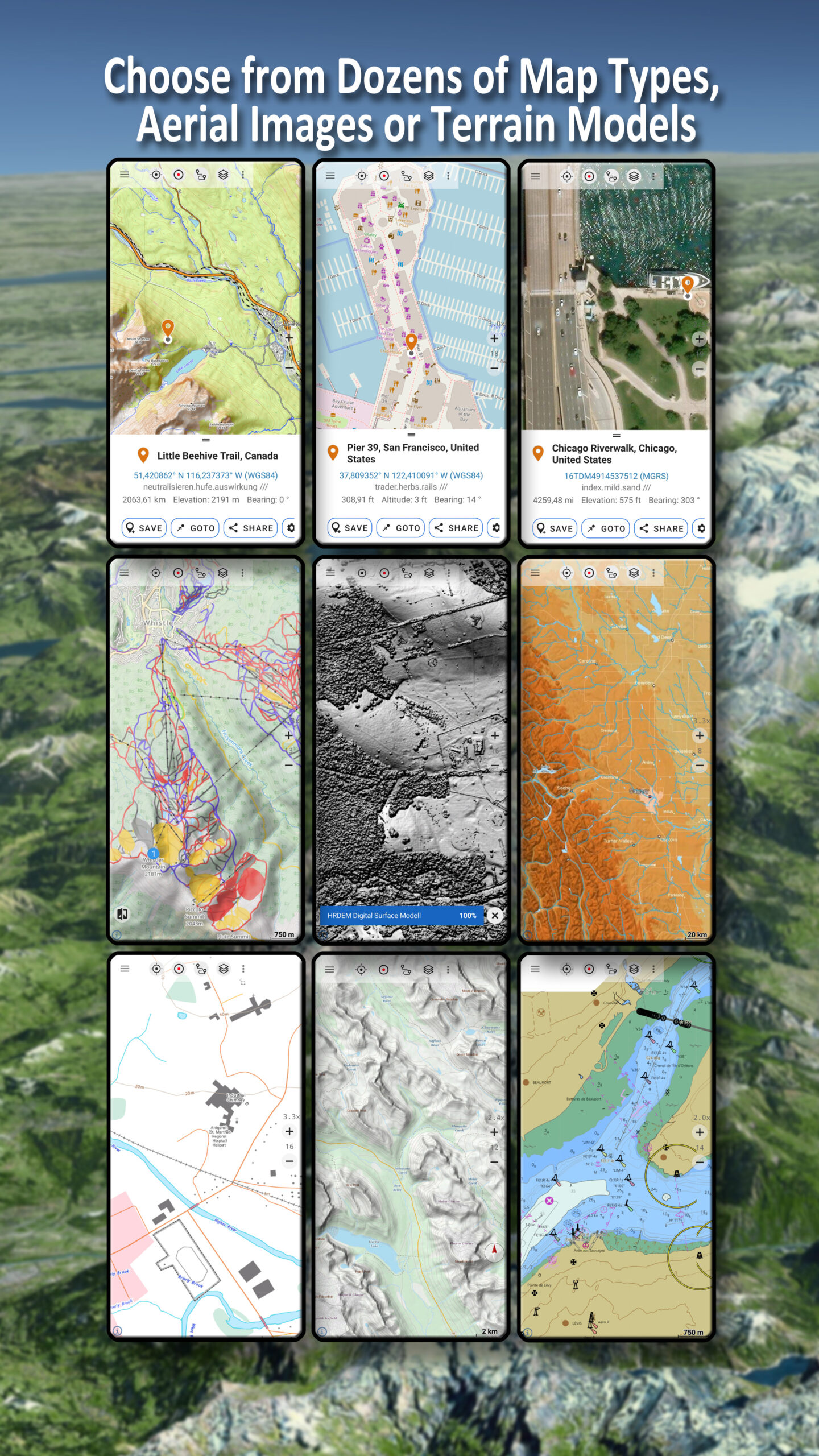Canada Topo Maps