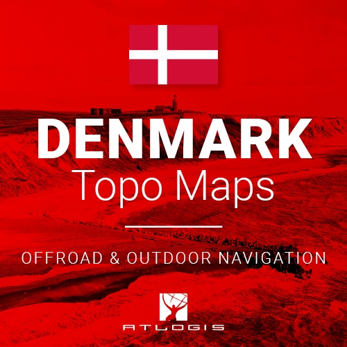 Denmark Topo Maps