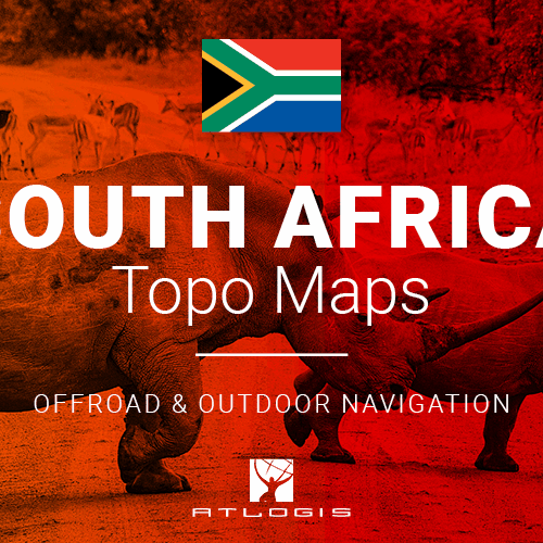 South Africa Topo Maps